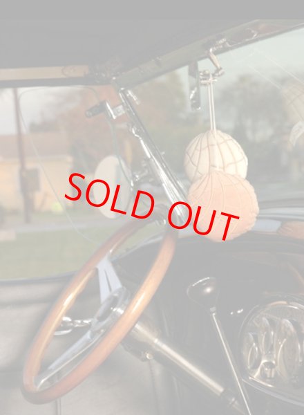 画像2: 【Xochico】Pan Dulce Concha Car Mirror Hangers CREAM (2)