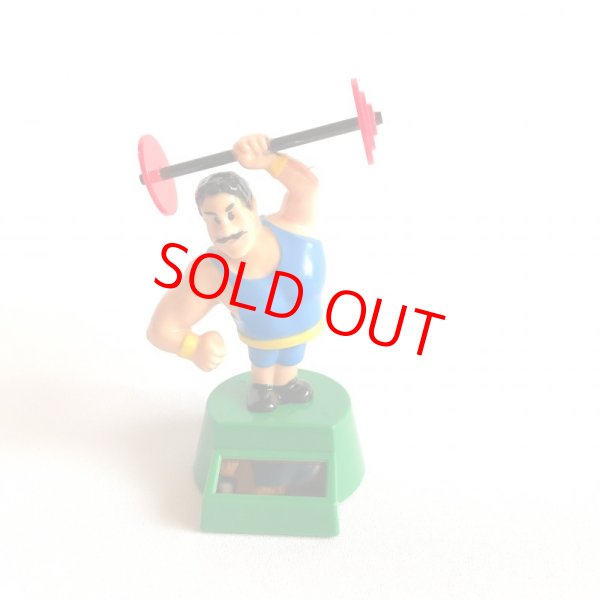 画像2: 【WEIGHTLIFTING MAN】ソーラーマスコット 青 (2)