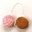 画像1: 【Xochico】Pan Dulce Concha Car Mirror Hangers PINK (1)