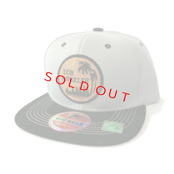 画像1: 【LOS ANGELES Cork Patch】 snapback cap (1)