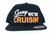 画像1: 【CRUZWELL】 Sorry WE'RE CRUISIN' snap back（orange） (1)