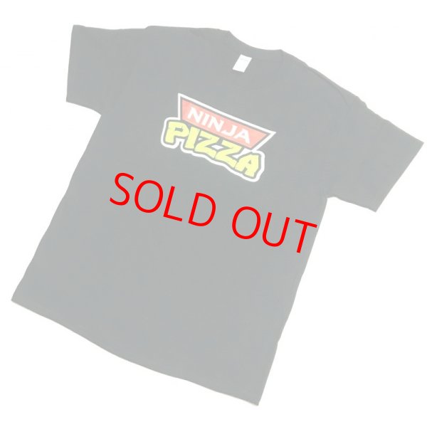 画像1: 【NINJA PIZZA tee】 black (1)