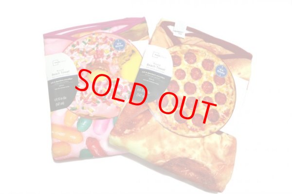 画像2: 【main stays】beach towel  " Pizza " (2)