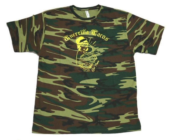 画像1: 【GUERRILLA TACOS】Tee " camo " (1)