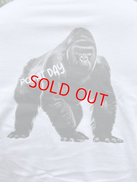 画像3: 【POPAI DAY】ゴリラtee(ホワイト) / 6月3日より順次発送 (3)