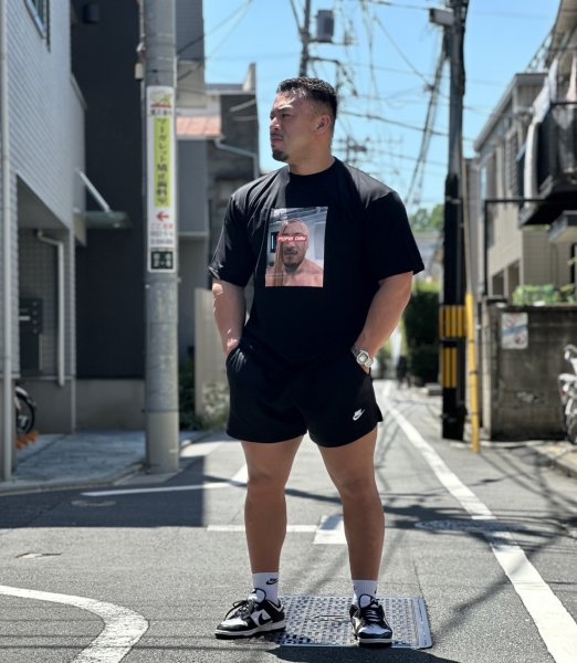 画像1: 【POPAI DAY】パンストtee （黒）/ 9月24日より順次発 (1)