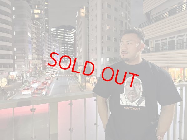 画像1: 【POPAI DAY】CONTINUE? tee（黒）/ 1月27日より順次発送 (1)