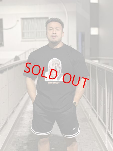 画像2: 【POPAI DAY】CONTINUE? tee（黒）/ 1月27日より順次発送 (2)